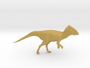 Aquilops walking pose in Tan Fine Detail Plastic