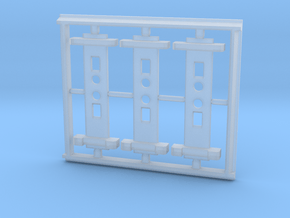 Z Scale MDT Chassis in Clear Ultra Fine Detail Plastic
