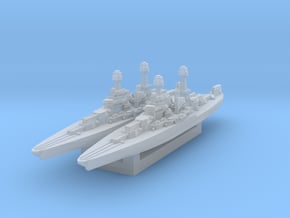 Colorado Battleship 1930s (A&A Classic) in Clear Ultra Fine Detail Plastic