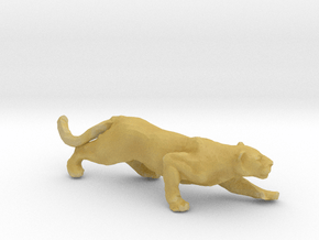 Plastic Panther-Leopard v1 1:160-N in Tan Fine Detail Plastic