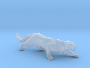 Plastic Panther-Leopard v1 1:160-N in Clear Ultra Fine Detail Plastic