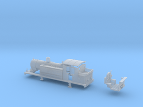 OO LBSCR E4 (W/ "Pipe valves") in Clear Ultra Fine Detail Plastic