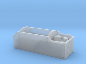 N Gauge LNER 3500 Gallon Tender Body in Clear Ultra Fine Detail Plastic