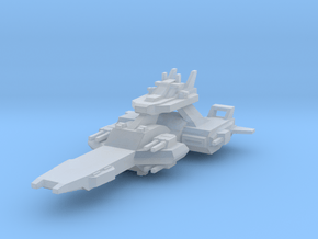 Gundam Titan heavy cruiser Alexandria class in Clear Ultra Fine Detail Plastic
