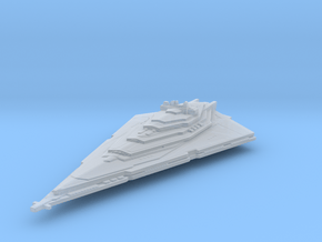 Resurgent Class Star Destroyer/Finalizer, Ver. 2/2 in Clear Ultra Fine Detail Plastic