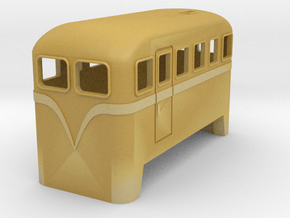 H0e Freelance Railcar or Draisine in Tan Fine Detail Plastic