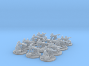 Storm Knights Heavy Weapons Teams in Clear Ultra Fine Detail Plastic