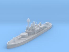 1/1250 HDMS Skjold Coastal Defense Ship in Clear Ultra Fine Detail Plastic