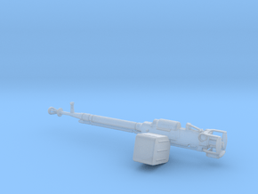 DShK Machine Gun 1:16 in Clear Ultra Fine Detail Plastic