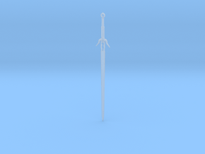 1:6 Miniature Ciri Zireael Sword - The Witcher in Clear Ultra Fine Detail Plastic