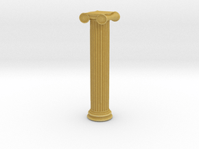 Greek Ionic Column 1/64 in Tan Fine Detail Plastic