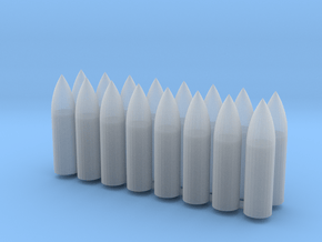 1/87 ammunition for Mörser Karl in Clear Ultra Fine Detail Plastic