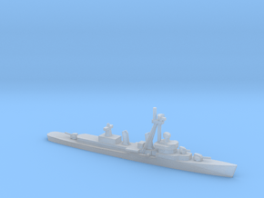 Fletcher-class destroyer (FRAM II), 1/1250 in Clear Ultra Fine Detail Plastic