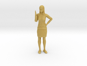 Woman from UNCLE - APRIL DANCER - 1.25 in Tan Fine Detail Plastic
