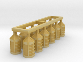 1/72 Lanterns for 18th and 19th Century Ships in Tan Fine Detail Plastic