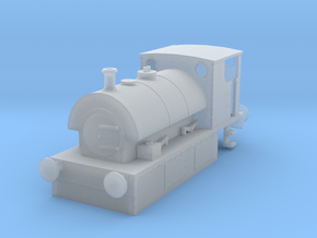 b-152fs-guinness-hudswell-clarke-steam-loco in Clear Ultra Fine Detail Plastic
