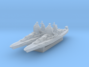 New Mexico Battleship (A&A Classic) in Clear Ultra Fine Detail Plastic