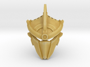 [Outdated] Toa Gaaki's Mask of Clairvoyance in Tan Fine Detail Plastic