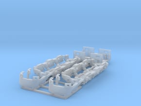 Frichs type My N scale part 2 in Clear Ultra Fine Detail Plastic