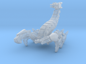 Mecha Scorpion monster miniature model games kaiju in Clear Ultra Fine Detail Plastic