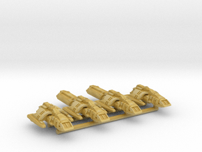 1/1000 Scale Scamper Freighter Tankers in Tan Fine Detail Plastic