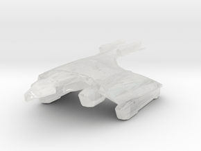 Romulan Imperial Hawk Class 1/15000 Attack Wing in Clear Ultra Fine Detail Plastic
