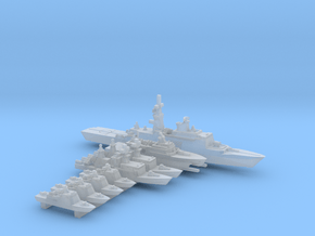 TAIWAN MISSILE BOATS WL - 3000 in Clear Ultra Fine Detail Plastic