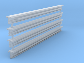Verbauträger 6.5m / shoring rail in Clear Ultra Fine Detail Plastic