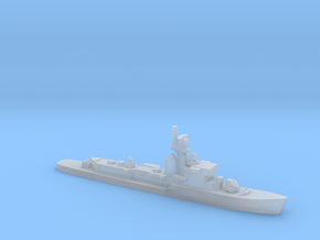Gneisenau class (Type 138) Frigate, 1/1800 in Clear Ultra Fine Detail Plastic