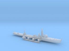 IJN Ōtori-class torpedo boat 1:600 WW2 in Clear Ultra Fine Detail Plastic