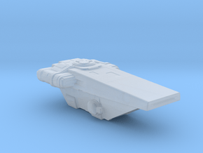 Imperial transport (Mandalorian), small / 3cm in Clear Ultra Fine Detail Plastic