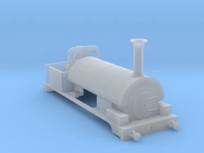 cambrian saddle tank + weatherboard in Clear Ultra Fine Detail Plastic
