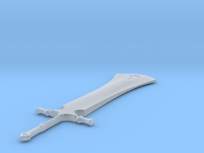 Demon-Destroyer Sword in Clear Ultra Fine Detail Plastic