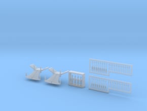 Titanic Grand Staircase 1:200 X 2 in Clear Ultra Fine Detail Plastic