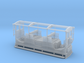 009 Drewry- Baguley Motor Trolley in Clear Ultra Fine Detail Plastic