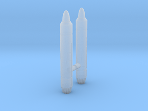 Earthrise Ramjet weapons in Clear Ultra Fine Detail Plastic