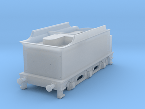 b-148fs-gcr-j11-loco-4000-tender in Clear Ultra Fine Detail Plastic