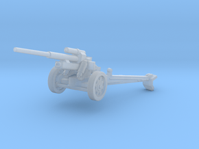 1/144 10.5 cm schwere Kanone 18 (10.5 cm sK 18) in Clear Ultra Fine Detail Plastic