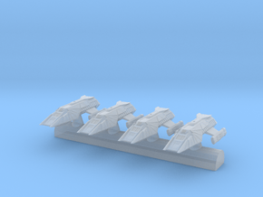 Klingon Shuttlecraft 1/350 scale  in Clear Ultra Fine Detail Plastic