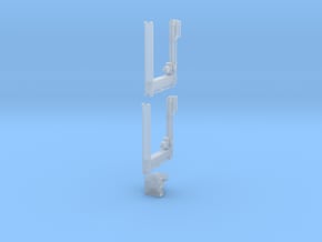 Crane for Salmon wagons in OO gauge in Clear Ultra Fine Detail Plastic