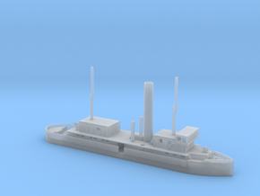 1/700 Scale USS San Pablo (Sand Pebbles) in Clear Ultra Fine Detail Plastic