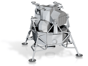 053C Lunar Module 1/144 in Clear Ultra Fine Detail Plastic