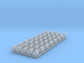 40x BrickStrobeLight in Clear Ultra Fine Detail Plastic