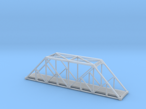 West Pulga Bridge Z scale in Clear Ultra Fine Detail Plastic