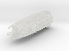 Klingon DaSpu' Class 1/7000 Attack Wing in Clear Ultra Fine Detail Plastic