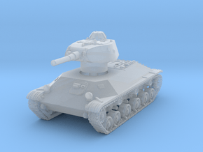 T-50 Light Tank 1/100 in Clear Ultra Fine Detail Plastic