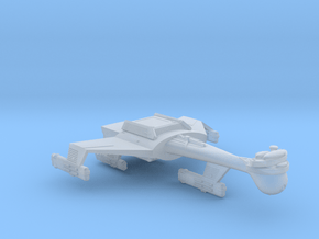 3788 Scale Klingon WC10 Battleship WEM in Clear Ultra Fine Detail Plastic