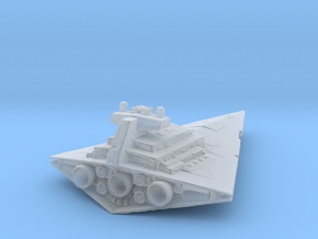 Imperial Star Destroyer Chimaera,Thrawn`s flagship in Clear Ultra Fine Detail Plastic