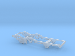 BROAD 2-4-0 Victoria - 4mm P4 Chassis in Clear Ultra Fine Detail Plastic