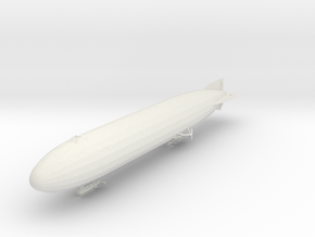 Zeppelin P Type of WWI in White Natural Versatile Plastic: 1:700